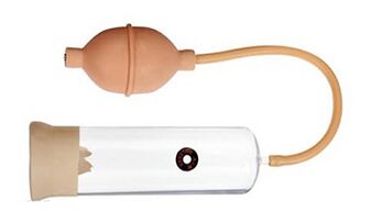 Légpumpa - klasszikus eszköz a pénisz növekedéséhez