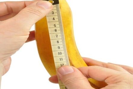 A banánmérés a péniszmérést szimbolizálja